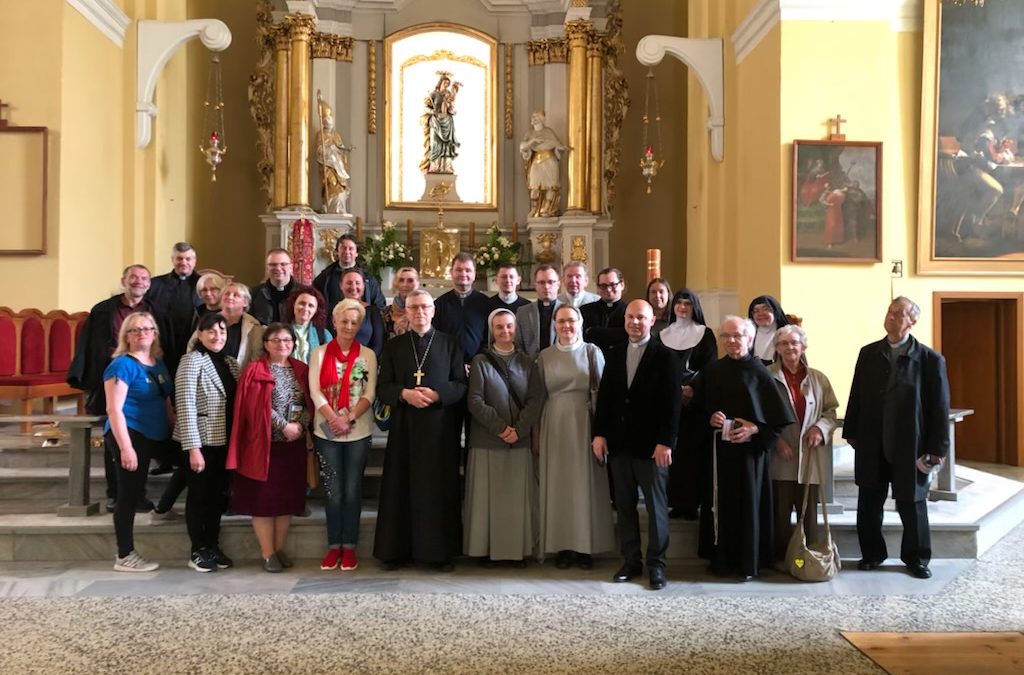 Dzień skupienia pracowników Legnickiej Kurii Biskupiej i Wyższego Seminarium Duchownego