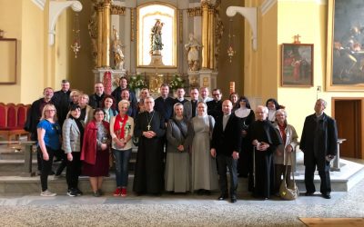 Dzień skupienia pracowników Legnickiej Kurii Biskupiej i Wyższego Seminarium Duchownego