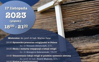 44. OGÓLNOPOLSKIE SYMPOZJUM KATECHETYCZNE – KATECHEZA WOBEC WYZWAŃ SEKULARYZACJI