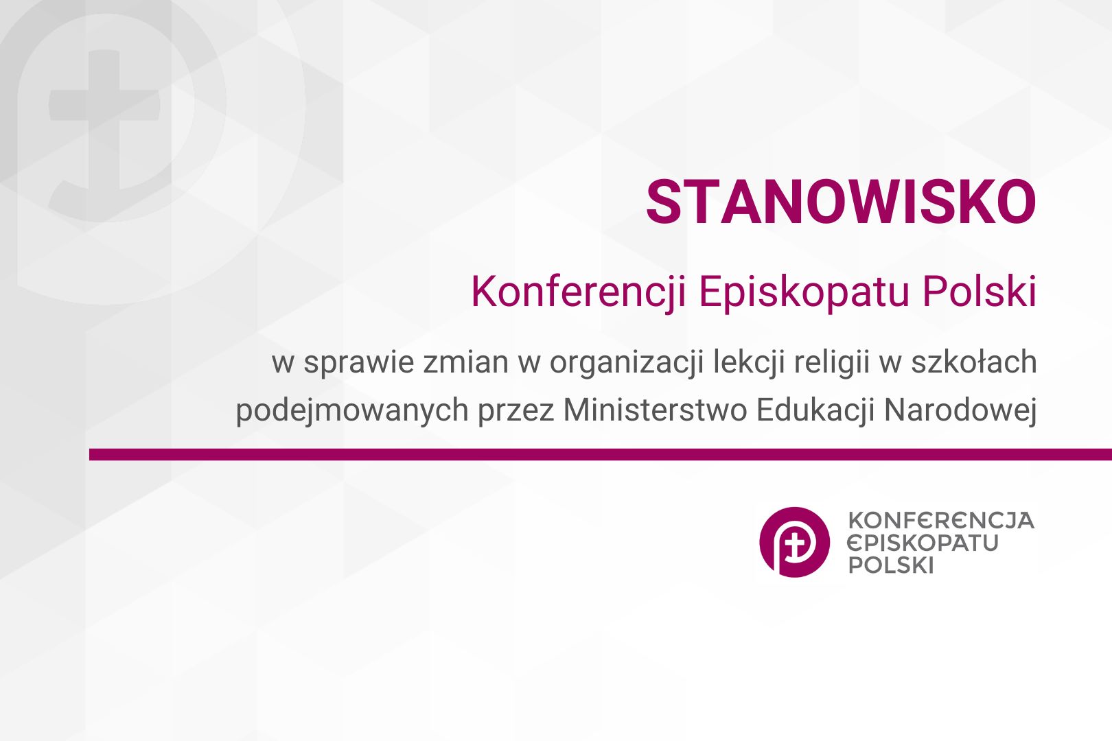 BISKUPI: NAUCZANIE RELIGII W POLSKIEJ SZKOLE STANOWI WIELKIE DOBRO DLA ...