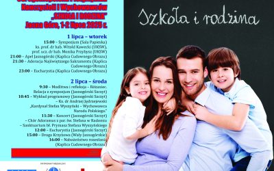 88. OGÓLNOPOLSKA PIELGRZYMKA NAUCZYCIELI I WYCHOWAWCÓW NA JASNĄ GÓRĘ
